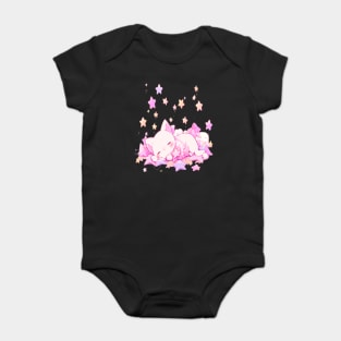 Kitty Sleeping Baby Bodysuit